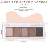 Kinretixia Neutral Nude Brown Eyeshadow Palette, 5 Matte Shades from