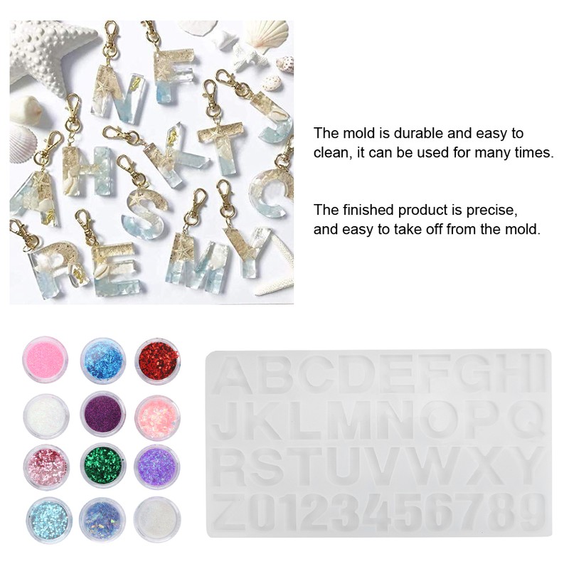 Silicone Mold Epoxy Resin Jewelry Findings Decoration DIY Making Tool