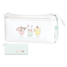 Kamio Japan Sanrio Characters Sankaku Flap Pen Case Purushuwa 302959