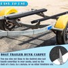 ​​​Boat Trailer Bunk Carpet, 12inch x 20ft Marine Trailer Bunk