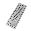 12 Inch Rectangular Linear Shower Drain 304 Stainless Steel Rustproof