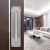 Sliding Door Handle,Fire Door Push Plate and Pull Handle,11.8x3.1inch Stainless