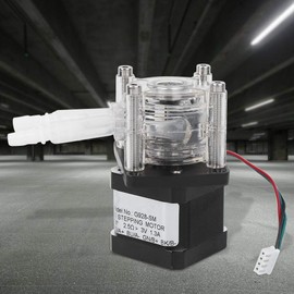 Peristaltic Pump with Step Motor, 42 Stepper Motor Peristaltic Pump, Quick Installation Peristaltic Pump with Large Flow and Corrosion Protection for Laboratory