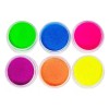 huxia Set De 6 Pzas Sombras Neon Para Rostro Pigmentos