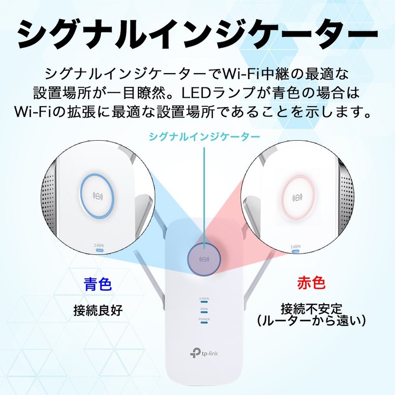 TP-Link RE650 Wi-Fi Range Extender, Wireless LAN Standard: 11ac /