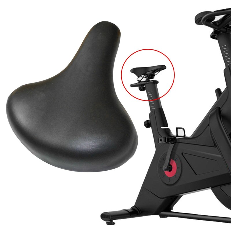 Perfeclan Indoor Exercise Bikes Cycling Saddle Cushion Replacement Universal Bike