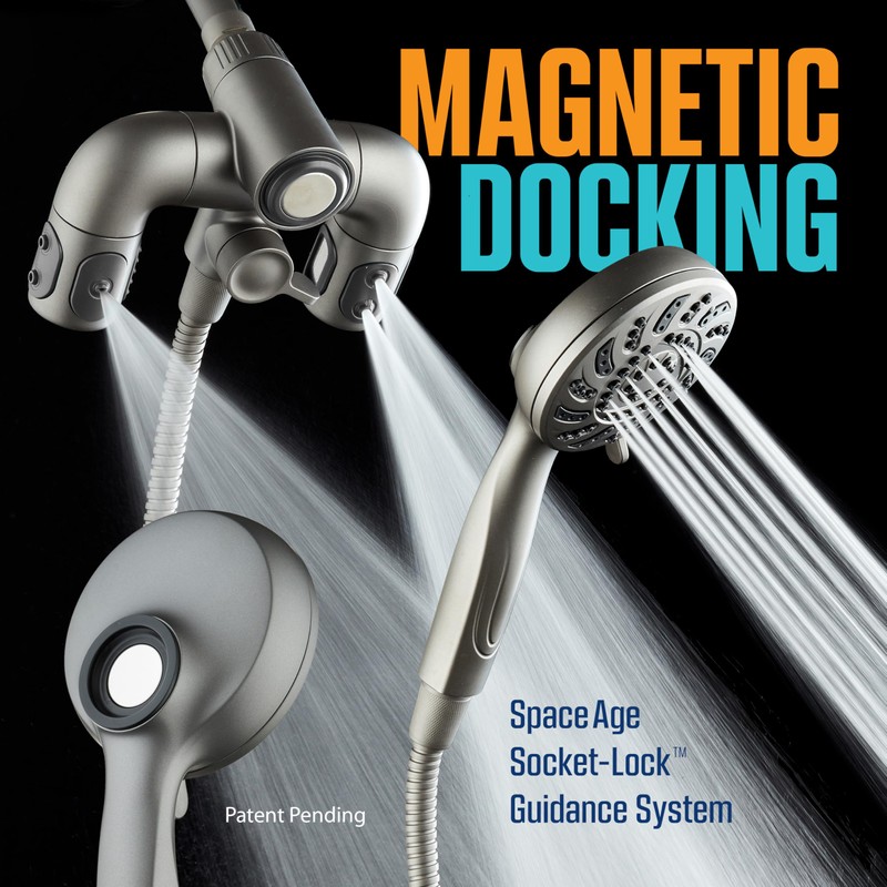 Aquadance High Pressure 156 Setting 14 Zone Shower Head &