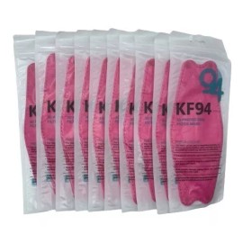 94 Pack 60 Cubre Bocas Kf94 Adulto Liso Certificado Premium