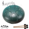 Tongue Drum Rain Drum for Outside Garden, Steel Tongue Drum