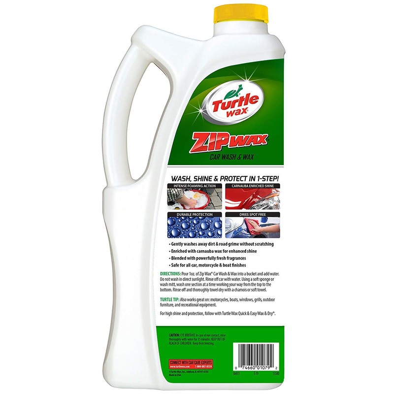 Turtle Wax T-79 Zip Wax Liquid Car Wash and Wax.