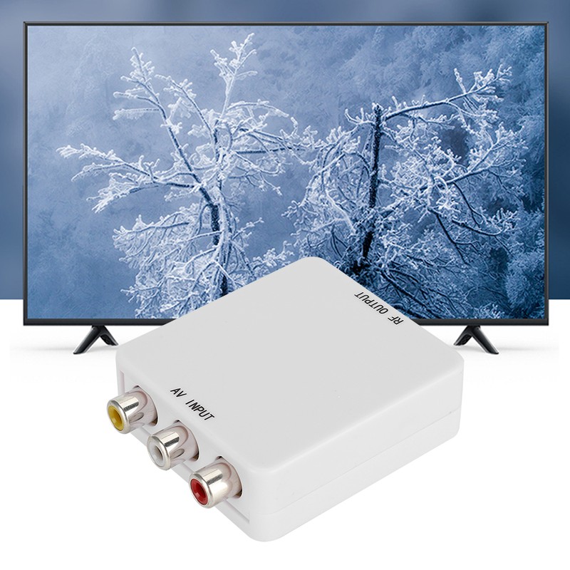 AV to RF Mini Video Converter Box Driver Free Adapter