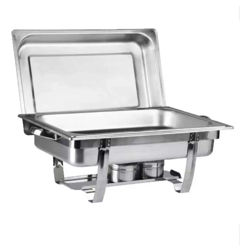 CUISINE Bufetera Chafer De Acero Inoxidable Para Chef 11 Litros