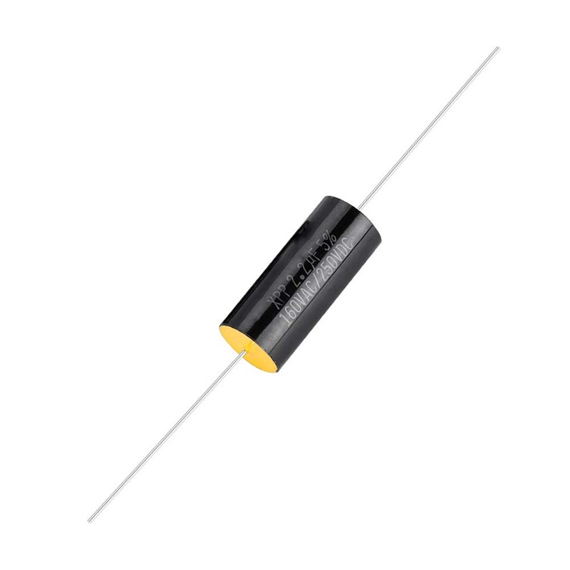 2pcs Capacitor Frequency Divider, DC 250V 1uF / 2.2uF /