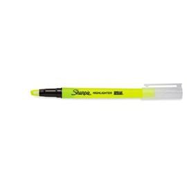 Sharpie Clear View Highlighter Stick, Chisel Tip, Assorted Fluorescent, 3 Pack (1964664)