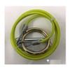 GENUINE BREAKAWAY CABLE YELLOW WITH BURST RING FOR TRAILER AND