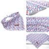 Lionheart Glory American Flag Washable Soft Dog Scarf, Square Adjustable