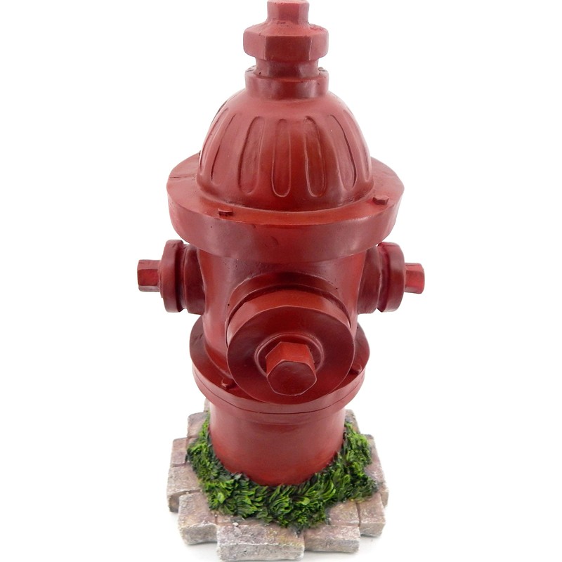 Bellaa 22472 Fire Hydrant Statue Dog Training Lamp Post 14