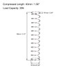 sourcing map Pack of 15 Compression Spring 304 Stainless Steel