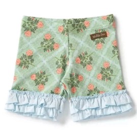 MATILDA JANE Brilliant Daydream Going Green Floral Shorties Shorts Size 14 NWT