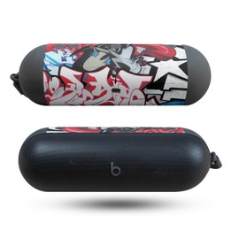 Speaker Skin Compatible with Beats Pill (2024) - Graffiti Mash Up - Premium 3M Vinyl Protective Wrap Decal Cover - Easy to Apply | Crafted in The USA by MightySkins