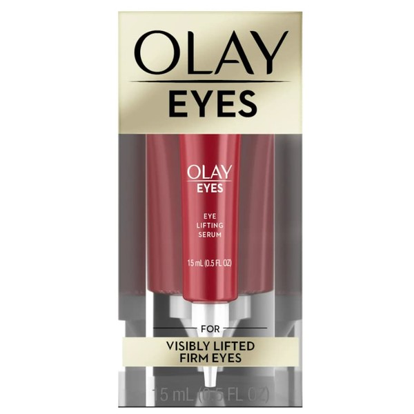 ΟΙay Eyes Eye Lifting Serum for Visibly Lifted Firm Eyes, 0.5 Fl Oz (15 ml) EACH - Amino-Peptide and Vitamin Complex (Pack of 2).
