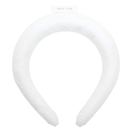 Cogit Cool Neck Cooler, Ring, Clear, M, Cool, Ice Cooling, Heatstroke Prevention, Cold Sensation, Heat Prevention, Neck Wrap, Freezing, Cool Down