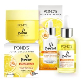 Pond S|manchas Vitamina C Serumen Booster + Gel Hidratante Momento De Aplicación Noche Tipo De Piel Normal