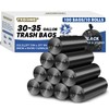 T.FORING 30-35 Gallon Trash Bags Heavy Duty 1.5 Mil -