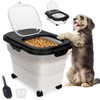 YECERCAN Dog Food Container, Collapsible Pet Food Storage Container 17-20