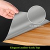 Warmstar Leather Table Cover 28 x48 Inch, 1.8MM Thick PVC