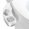 PIKETS Bidet Attachment for Toilet, Dual Nozzle (Frontal and Rear