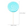 Gatuida 2Pcs Lollipop Prop, Large Candy Ornament, Synthetic Material, Fake