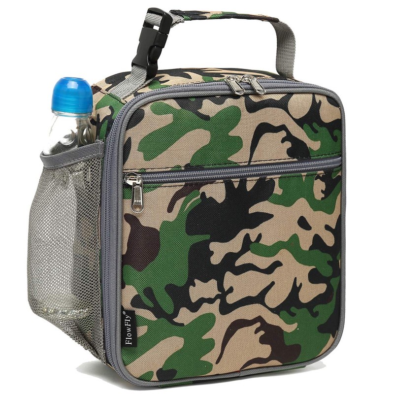 FlowFly Lonchera para niños, bolsa suave aislada, mini enfriador de