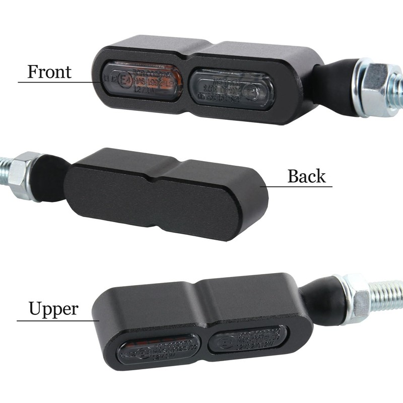 Micro Mini Turn Signal Rear LED Light with Tail Light