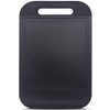 MUAMUA Cutting Board, Black, Non-Slip, Dishwasher Safe, Lightweight, Heat Resistant,