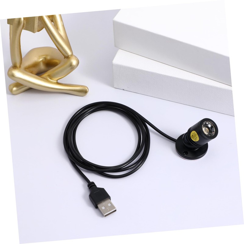 SHINEOFI USB Powered Small Spotlight LED Light for Jewelry Display