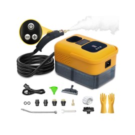 15s Fast Heating Steam Cleaner, 9-Level Adjustable Handle, Portable Steamer for Cleaning with 14pcs Accessories, Steam Cleaner for Home Use, Floor Cleaning,Upholstery, Kitchen, Bathroom, Grout and Car