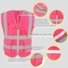 HYCOPROT High Visibility Mesh Safety Reflective Vest with Pockets and