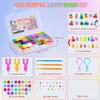 Loom Bracelet Kit,Rubber Bands Bracelet Making Kit for Girls,Elastic Bracelet