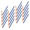 20pcs Tent Stakes V Shape Heavy Duty Tent Peg with