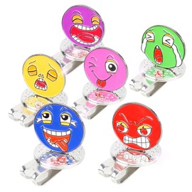 Ball Marker Hat Clip | Magnetic Hat Clips, Divot Tools | Removable Golf Ball Markers - Attaches Easily to Golf Hat, Hat Decoration, Zinc Alloy Golf Marker