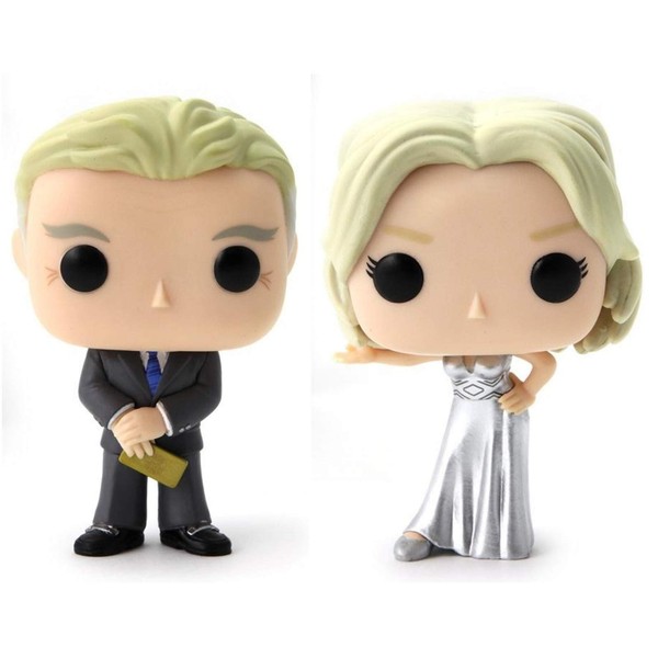 Funko Pop! Television: Wheel of Fortune Collectible Vinyl Figures, 3.75" (Set of 2)