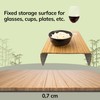 BAM BOO BOX - Sofa Arm tray, Bamboo Sofa tray,