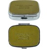 BlissLeather Made in Japan Luxury Pill Case, Personal Pill Organizer,