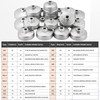 Acymner 23PCS Oil Filter Removal Cap Wrench Socket Tool Set