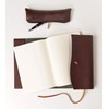 Tivoli Large Recycled Leather Journal / Notebook, Handmade Classic Italian