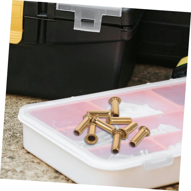 GLEAVI 10pcs Compression Fitting Ferrules Oil Lines Inserts Oil Pipe