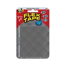 Flex Tape, Mini, transparente, cinta impermeable de goma flexible gruesa original, sellado y parche, funciona bajo el agua, proyectos interiores y exteriores, fontanería en el techo y reparación de piscinas