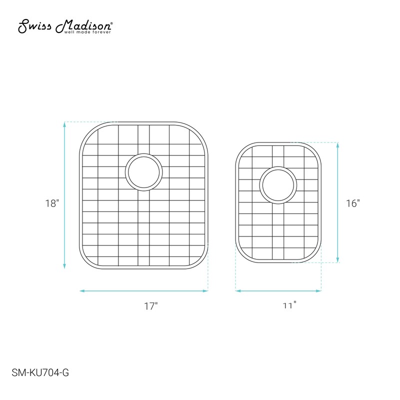 Swiss Madison SM-KU704-G Kitchen Sink Grid 32Wx21L