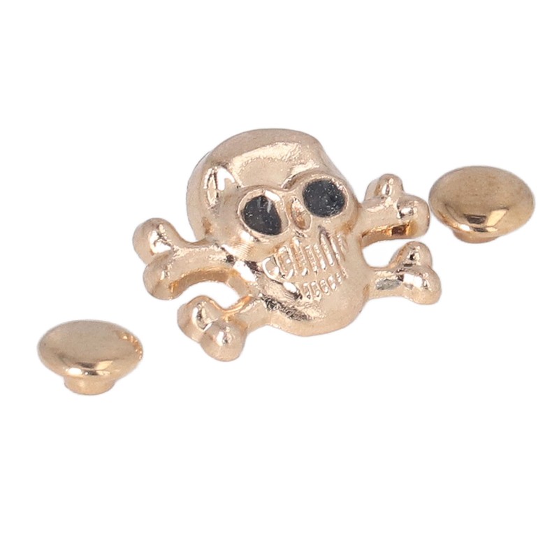 150 Sets DIY Skull Rivets Gothic Style Rustproof Exquisite Fines